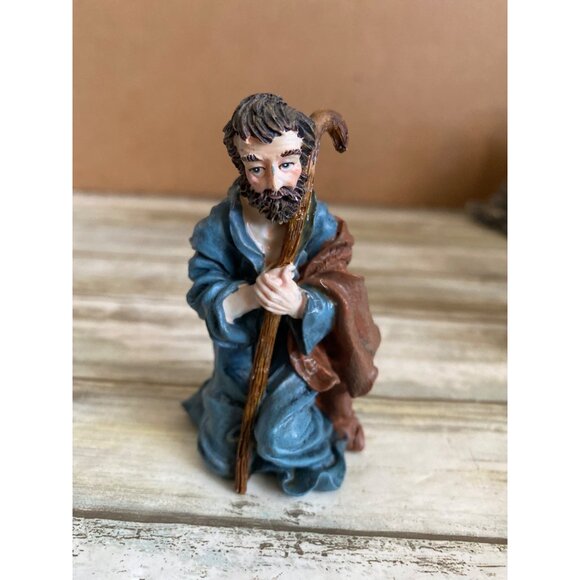 House of Lloyd “The Presepio” 8-Pc Nativity Set with Box 1980s - w/FLAW - Picture 9 of 16